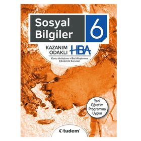 6 Sınıf Sosyal Bilgiler Kazanım Odaklı Hba Tudem Yayınları