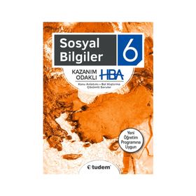 6 Sınıf Sosyal Bilgiler Kazanım Odaklı Hba Tudem Yayınları