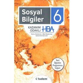 6 Sınıf Sosyal Bilgiler Kazanım Odaklı Hba Tudem Yayınları