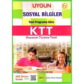 6. Sınıf Sosyal Bilgiler Kazanım Tarama Testi - Sadık Uygun Yayınları