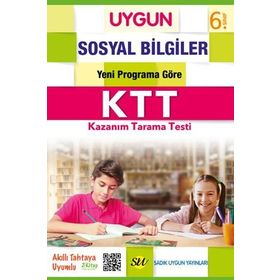 6. Sınıf Sosyal Bilgiler Kazanım Tarama Testi - Sadık Uygun Yayınları