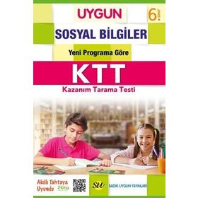 6. Sınıf Sosyal Bilgiler Kazanım Tarama Testi - Sadık Uygun Yayınları