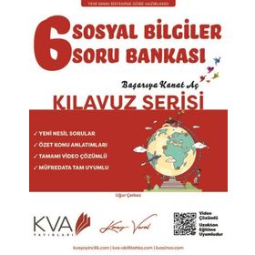 6. Sınıf Sosyal Bilgiler Kılavuz Serisi Soru Bankası-Kva Yayınları