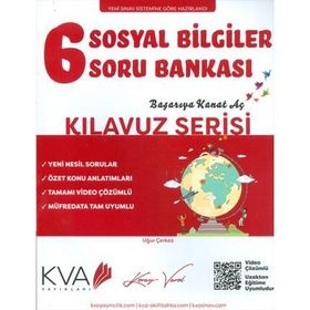 6. Sınıf Sosyal Bilgiler Kılavuz Serisi Soru Bankası-Kva Yayınları