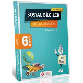 6. Sınıf Sosyal Bilgiler Konu Özetli Soru Bankası - kollektif