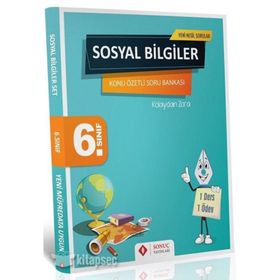 6.Sınıf Sosyal Bilgiler Konu Özetli Soru Bankası Seti Sonuç Yayınları