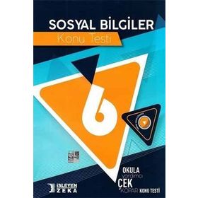 6. Sınıf Sosyal Bilgiler Konu Testi İşleyen Zeka Yayınları