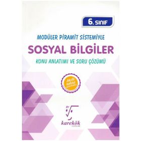6. Sınıf Sosyal Bilgiler MPS Konu Anlatımı ve Soru Çözümü Karekök Yayınları