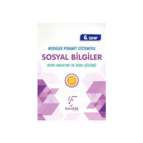 6. Sınıf Sosyal Bilgiler MPS Konu Anlatımı ve Soru Çözümü Karekök Yayınları