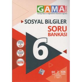 6. Sınıf Sosyal Bilgiler Nar Soru Bankası - Gama Yayınları