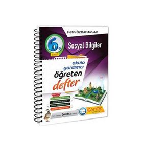 6.Sınıf Sosyal Bilgiler Öğreten Defter - Çanta Yayınları