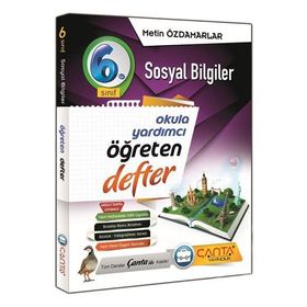 6.Sınıf Sosyal Bilgiler Öğreten Defter - Çanta Yayınları