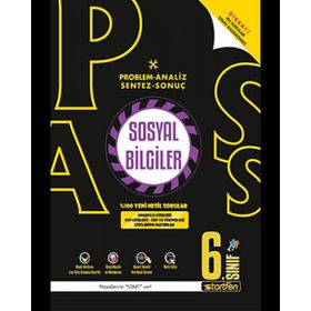 6. Sınıf Sosyal Bilgiler Pass Soru Bankası-Startfen Yayınları