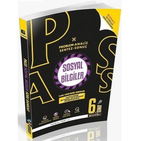 6. Sınıf Sosyal Bilgiler Pass Soru Bankası-Startfen Yayınları
