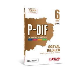 6. Sınıf Sosyal Bilgiler PDİF Konu Anlatım Föyleri-Puan Yayınları
