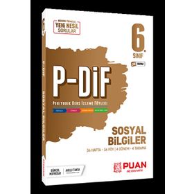 6. Sınıf Sosyal Bilgiler PDİF Konu Anlatım Föyleri-Puan Yayınları