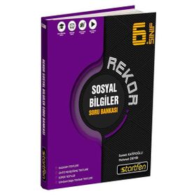 6. Sınıf Sosyal Bilgiler Rekor Soru Bankası-Startfen Yayınları