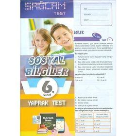 6.Sınıf Sosyal Bilgiler Sağlam Yaprak Test-Molekül Yayınları