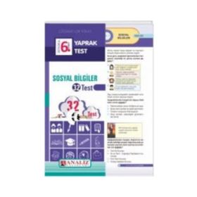 6. Sınıf Sosyal Bilgiler Soru Bankası - Analiz Yayınları