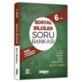 6.sınıf Sosyal Bilgiler Soru Bankası Ankara Yayıncılık
