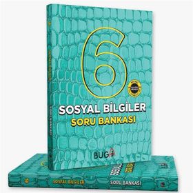 6. Sınıf Sosyal Bilgiler Soru Bankası-Buga Yayınları
