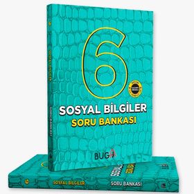 6. Sınıf Sosyal Bilgiler Soru Bankası-Buga Yayınları