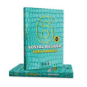 6. Sınıf Sosyal Bilgiler Soru Bankası-Buga Yayınları