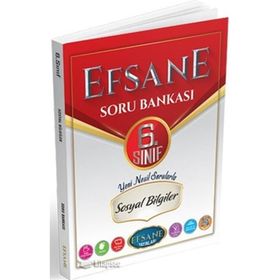 6.Sınıf Sosyal Bilgiler Soru Bankası Efsane Yayınları
