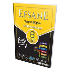 6.Sınıf Sosyal Bilgiler Soru Bankası Efsane Yayınları