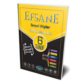 6.Sınıf Sosyal Bilgiler Soru Bankası Efsane Yayınları