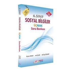 6. Sınıf Sosyal Bilgiler Soru Bankası Esen Üçrenk Yayınları