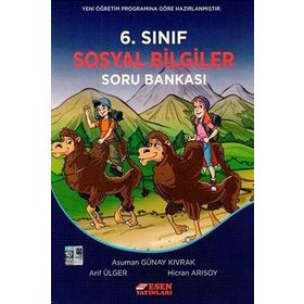 6. Sınıf Sosyal Bilgiler Soru Bankası Esen Yayınları