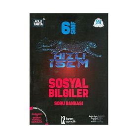 6. Sınıf Sosyal Bilgiler Soru Bankası İsem Yayınları
