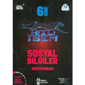 6. Sınıf Sosyal Bilgiler Soru Bankası İsem Yayınları