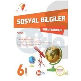 6. Sınıf Sosyal Bilgiler Soru Bankası-Kida Yayınları