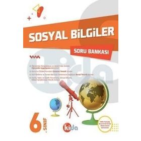 6. Sınıf Sosyal Bilgiler Soru Bankası-Kida Yayınları