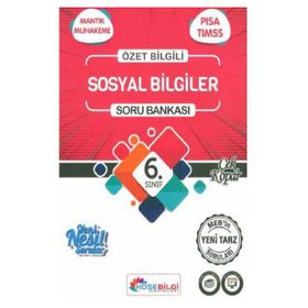 6. Sınıf Sosyal Bilgiler Soru Bankası Köşebilgi Yayınları