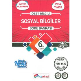 6. Sınıf Sosyal Bilgiler Soru Bankası Köşebilgi Yayınları