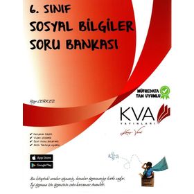 6. Sınıf Sosyal Bilgiler Soru Bankası-KVA Yayınları