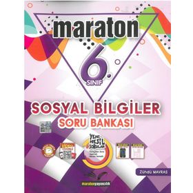 6.Sınıf Sosyal Bilgiler Soru Bankası-Maraton Yayınları