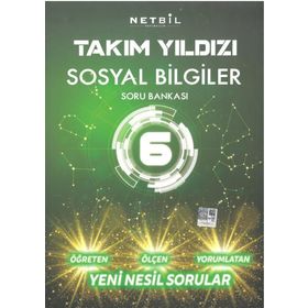 6.Sınıf Sosyal Bilgiler Soru Bankası Takım Yıldızı Netbil Yayınları