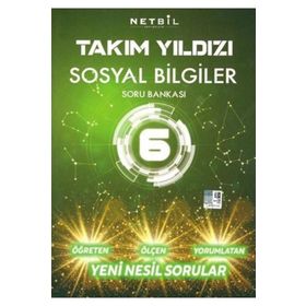 6.Sınıf Sosyal Bilgiler Soru Bankası Takım Yıldızı Netbil Yayınları