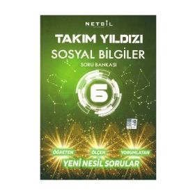 6.Sınıf Sosyal Bilgiler Soru Bankası Takım Yıldızı Netbil Yayınları