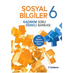 6. Sınıf Sosyal Bilgiler Soru Bankası Tudem Yayınları