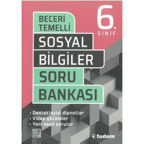 6. Sınıf Sosyal Bilgiler Soru Bankası Tudem Yayınları