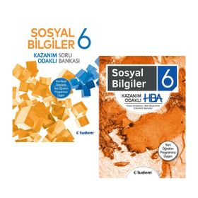 6. Sınıf Sosyal Bilgiler Soru Bankası Tudem Yayınları