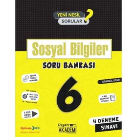 6. Sınıf Sosyal Bilgiler Soru Bankası-Üçgen Akademi Yayınları