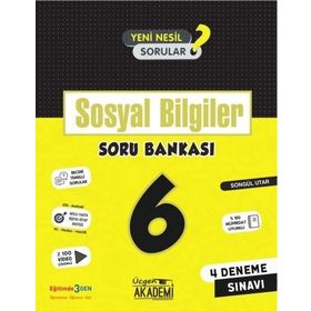 6. Sınıf Sosyal Bilgiler Soru Bankası-Üçgen Akademi Yayınları