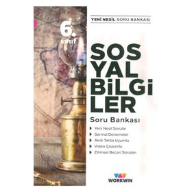 6. Sınıf Sosyal Bilgiler Soru Bankası-Workwin Plus Yayınları