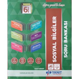 6.Sınıf Sosyal Bilgiler Soru Bankası - Yanıt Yayınları